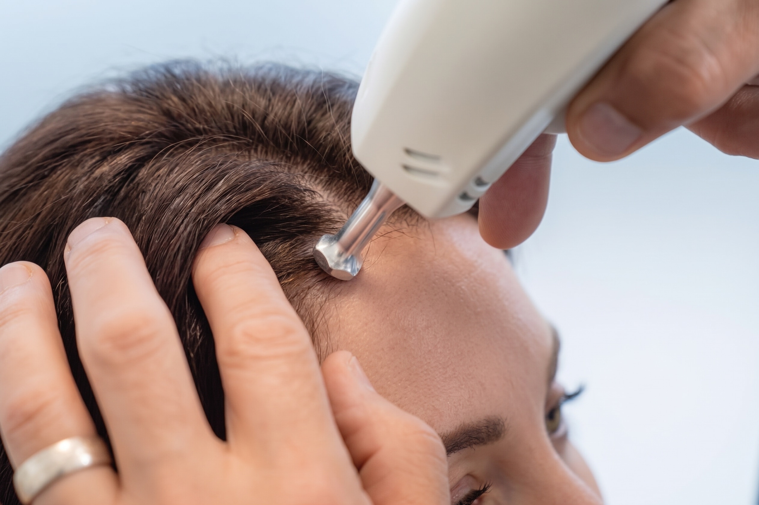 Alma TED needle-free hair-restoration treatment