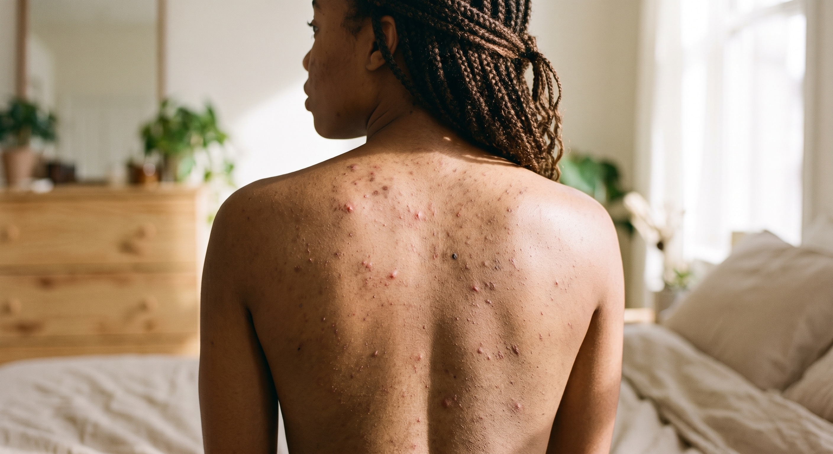 Back acne program — targeted body acne care