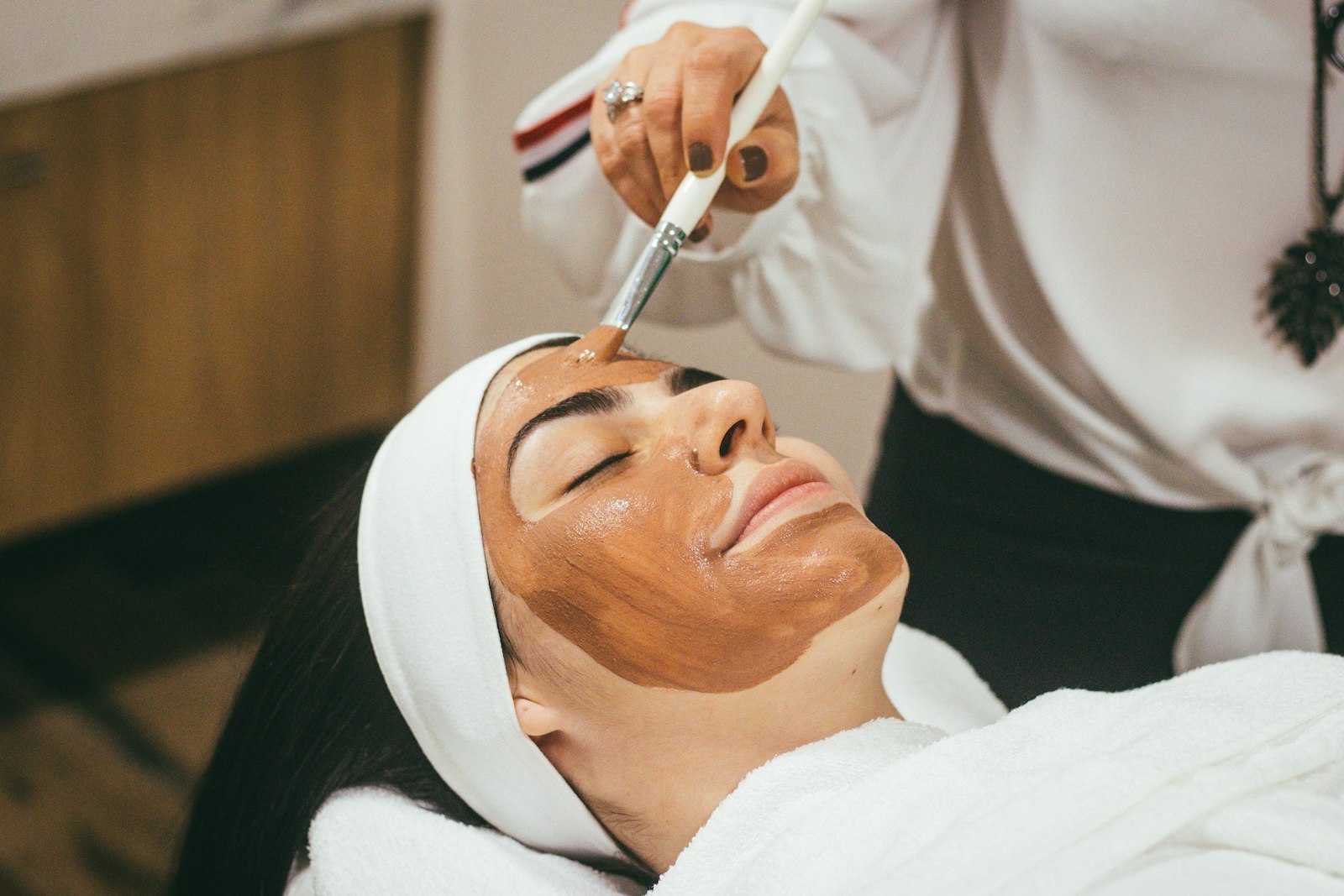 Professional facial exfoliation care