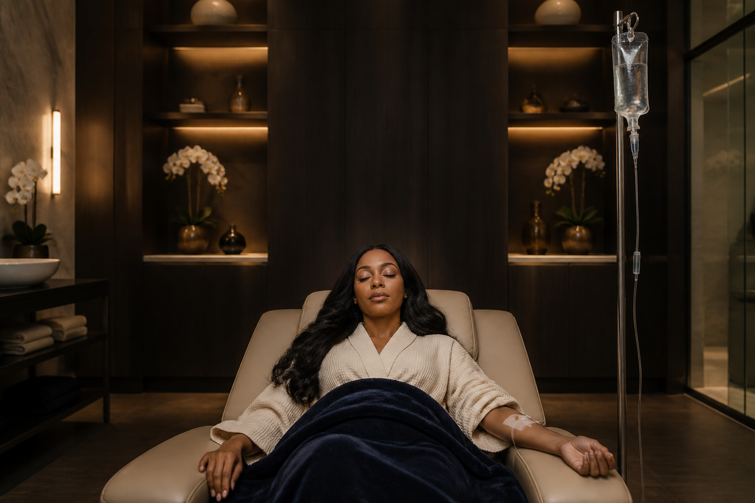 Restorative infusion and recovery support