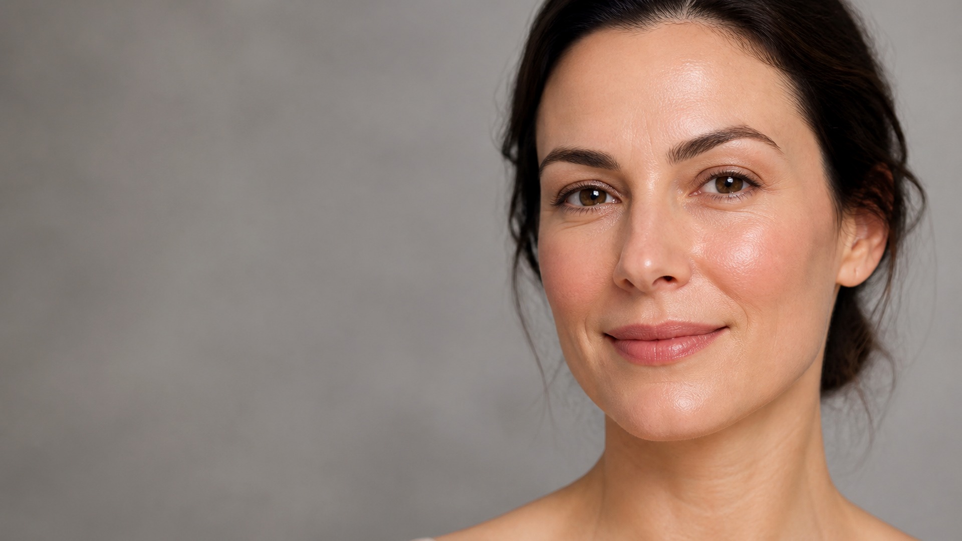 Calm, even-toned facial skin after physician-guided vascular and redness treatment